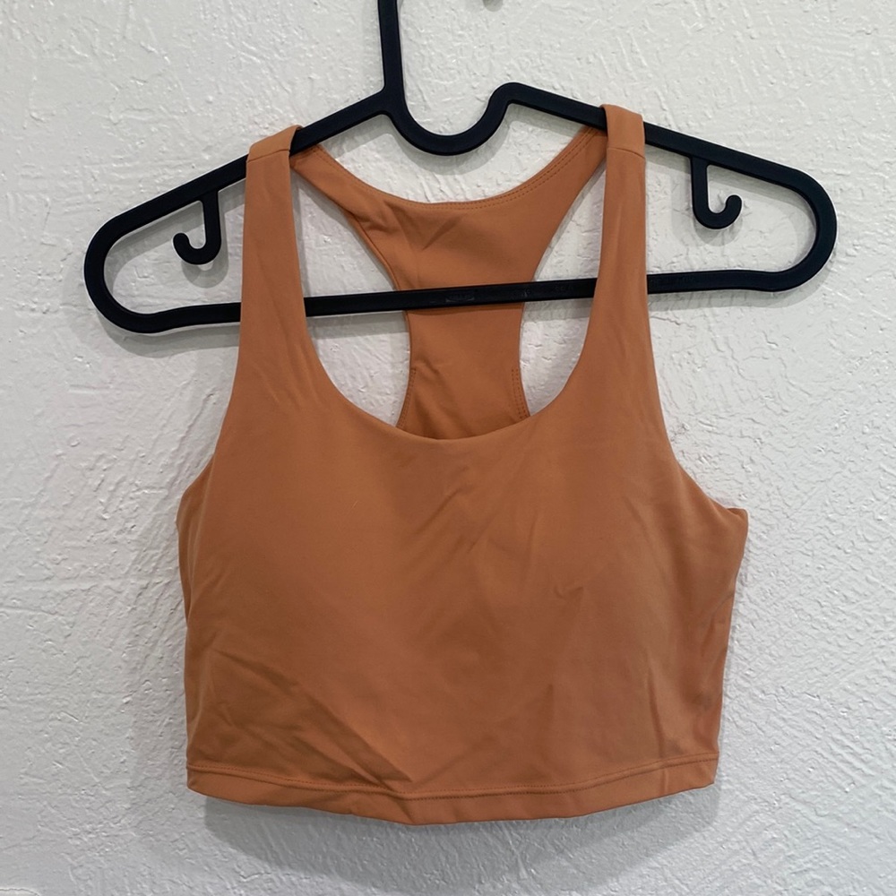 Racerback sports bra